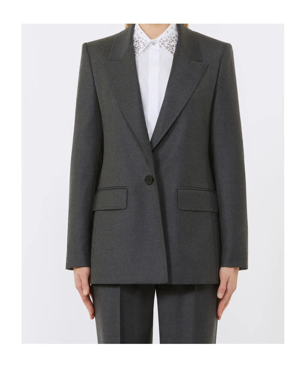 Bolsena Single-Breasted Tailored Blazer