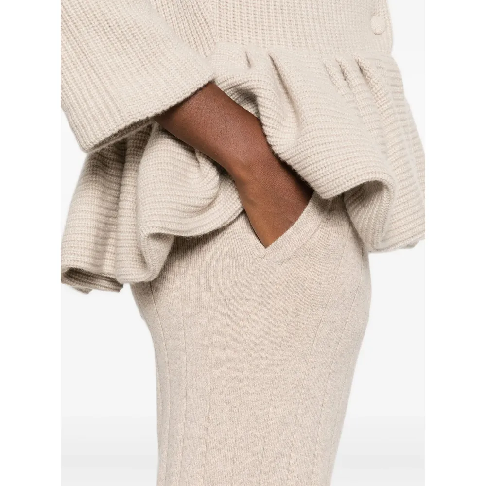 Ribbed Casual Pants