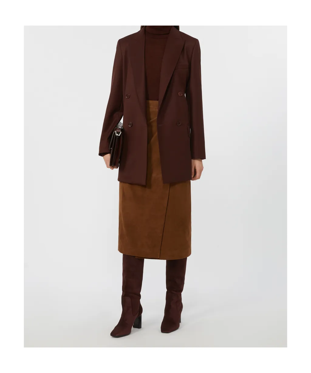 Wool Knit Turtleneck Jumper