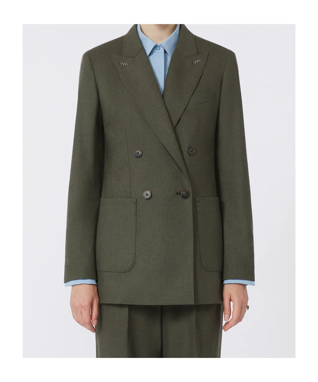 Long-Sleeved Suit Jacket