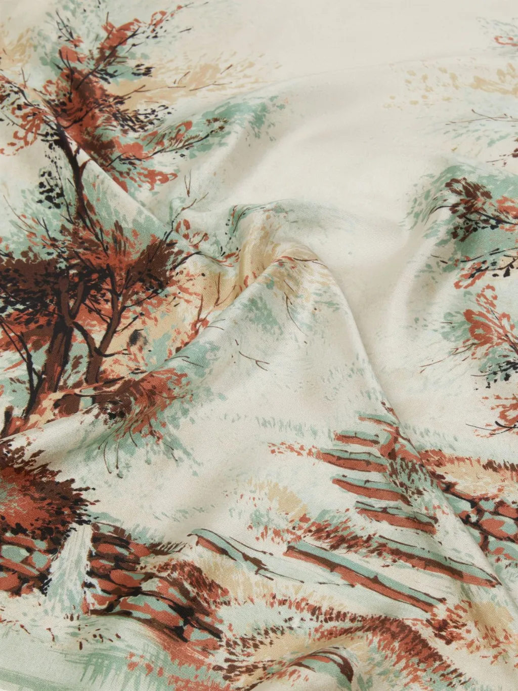 Pattern-Printed Foulard