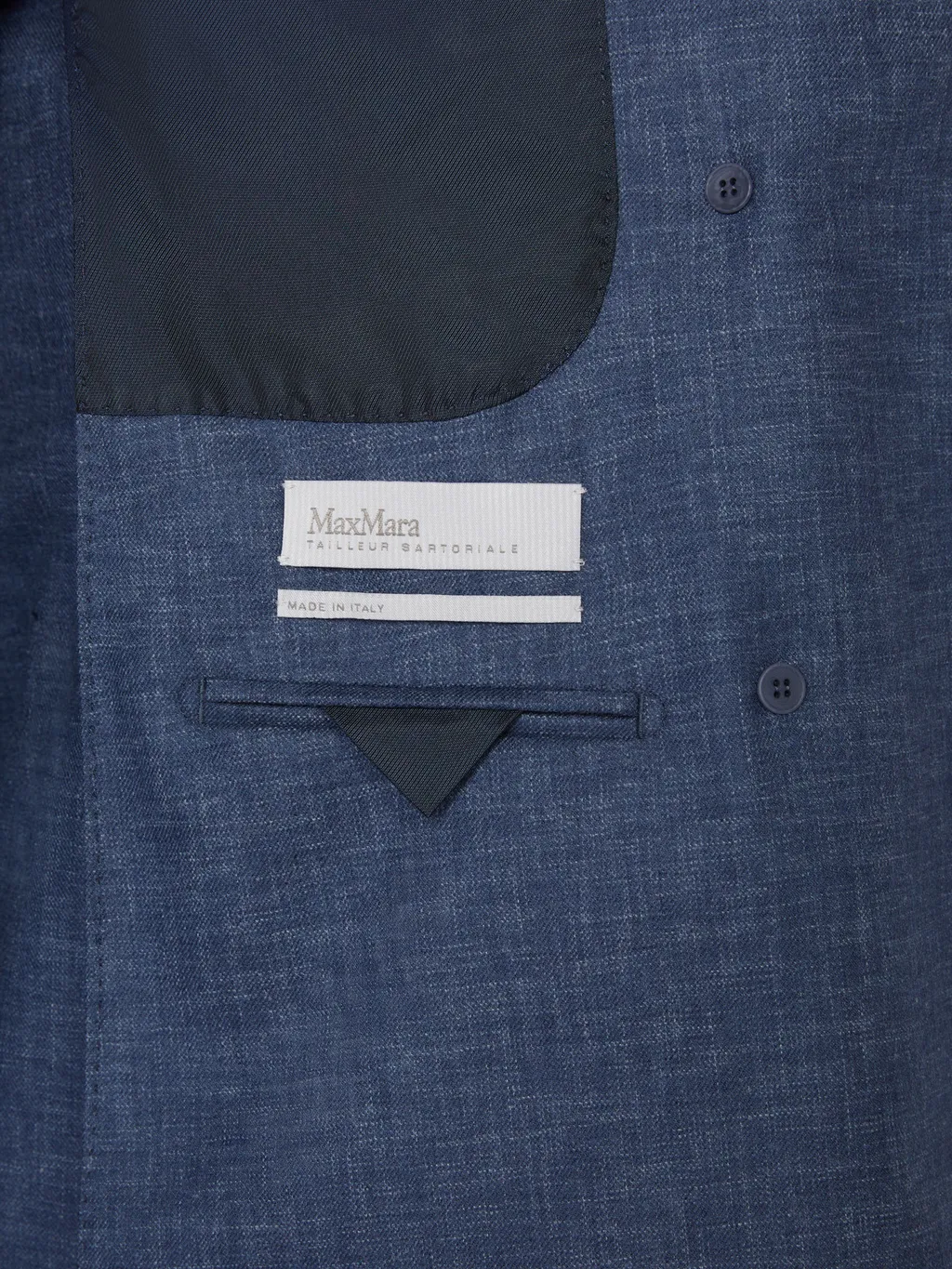 Double-Breasted Wool Blazer