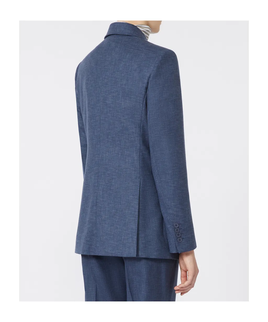 Double-Breasted Wool Blazer