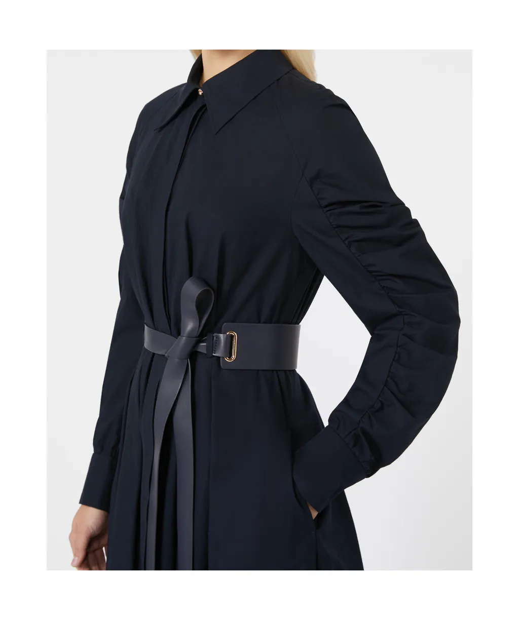 Cotton Poplin Shirt Dress