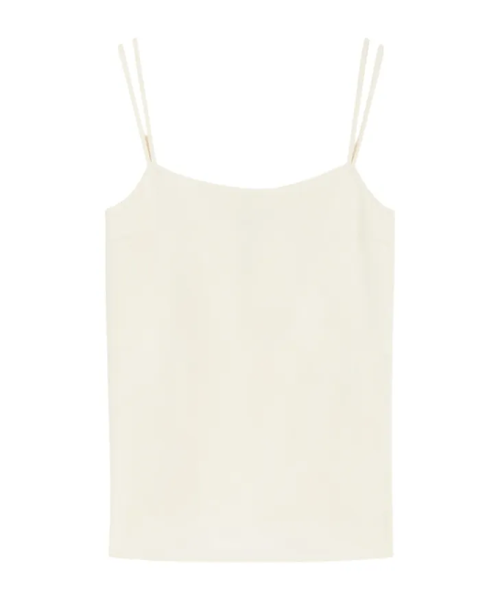 Stretch CrÊPe De Chine Top