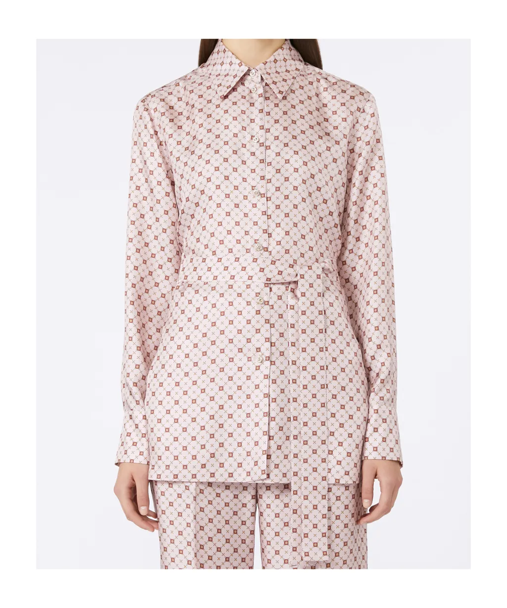 Printed Silk Shirt