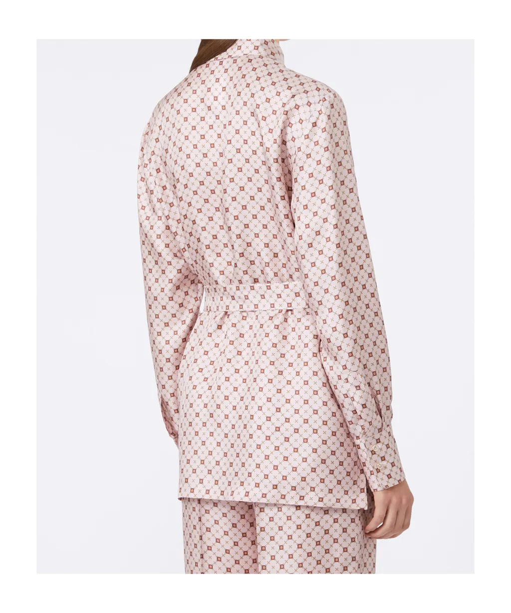 Printed Silk Shirt