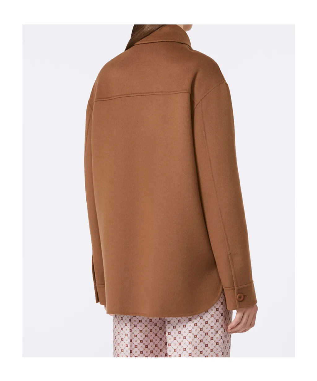Jacket In Wool, Cashmere And Silk Broadcloth