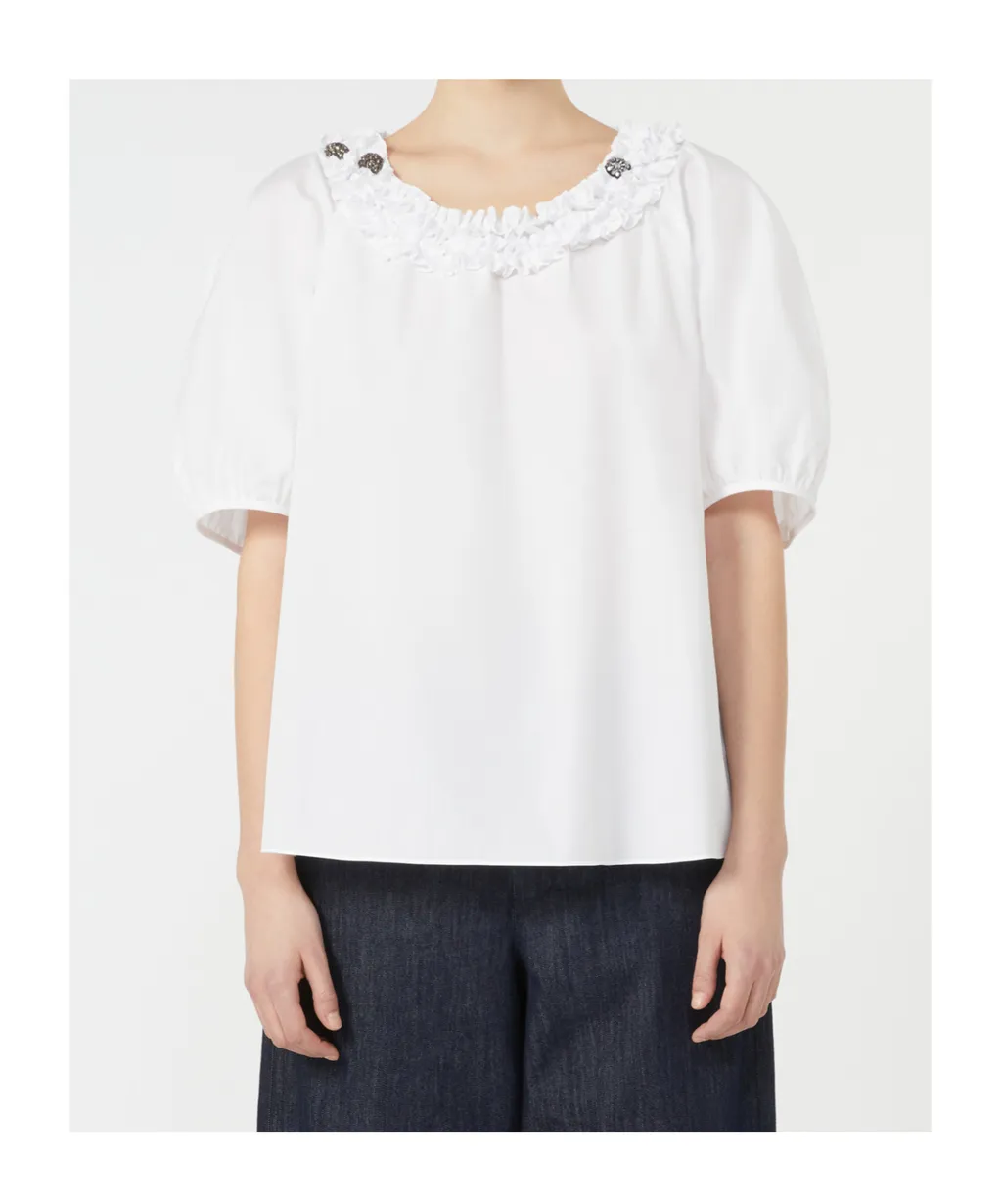 Cotton Poplin Blouse