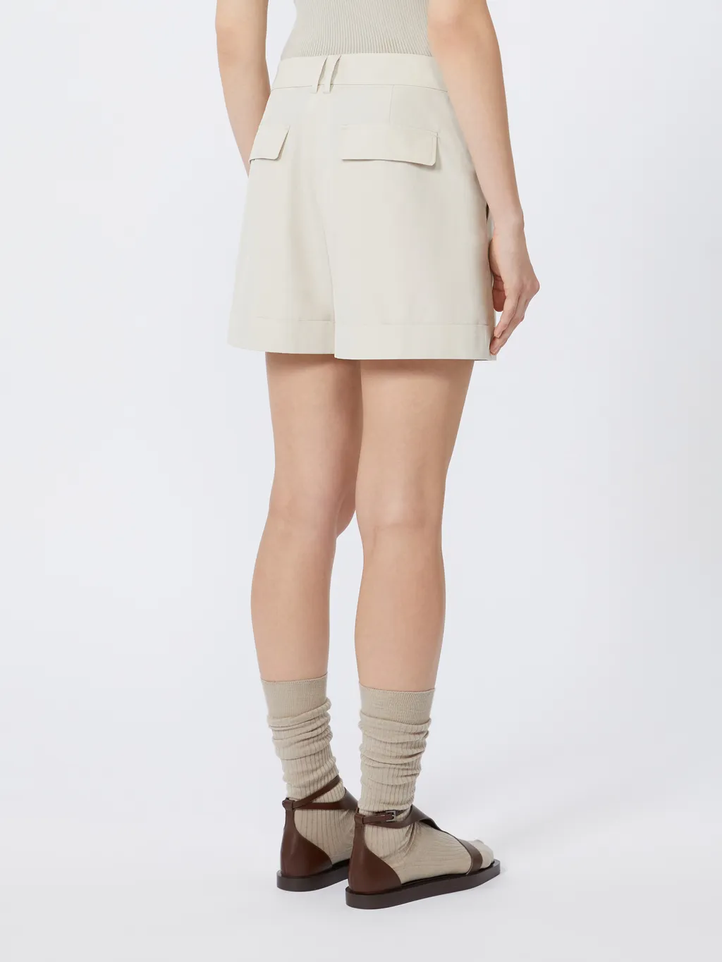 Cotton Poplin Shorts