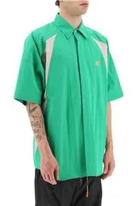 Logo Patch Bowling Shirt
