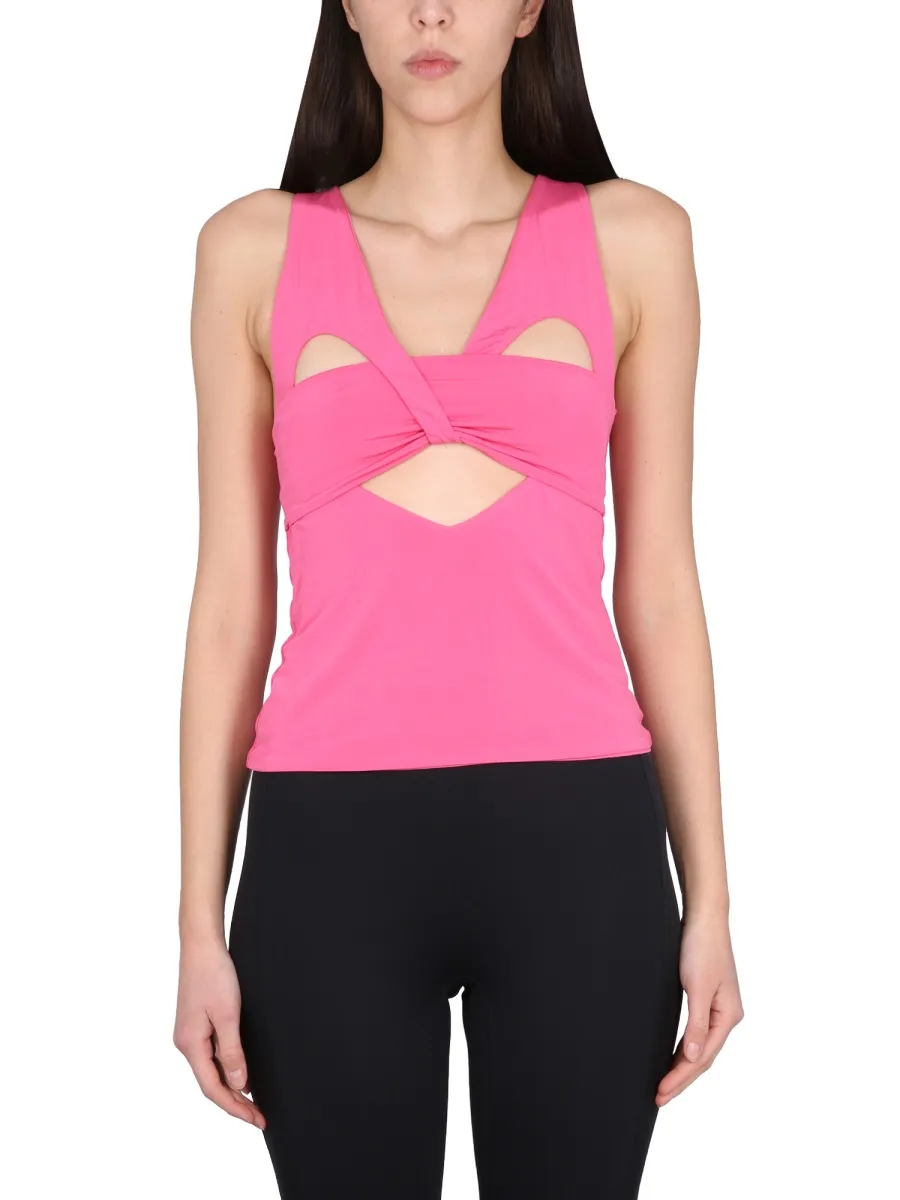 Heart Shaped Sleeveless Top