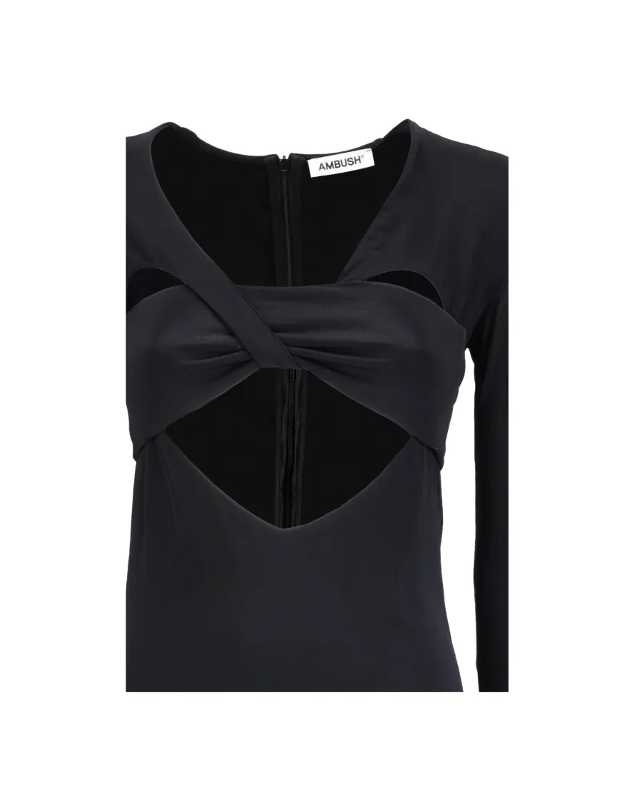 Cut-Out Detailed Mini Dress