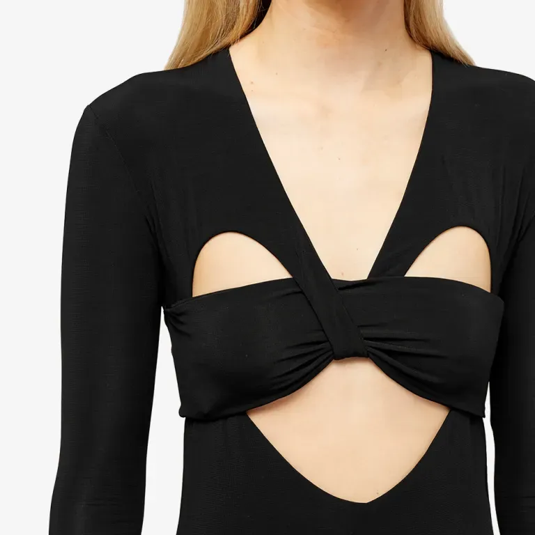 Cut-Out Detailed Mini Dress
