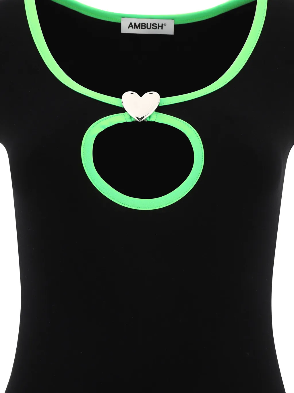 Heart Cut-Out Mini Dress