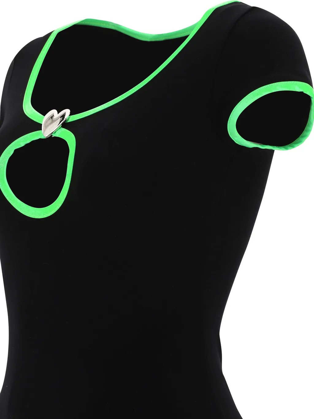 Heart Cut-Out Mini Dress