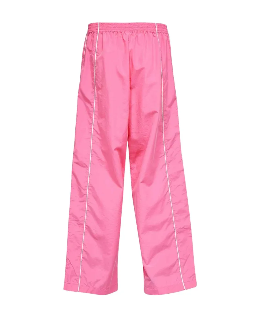 Panelled Wide-Leg Trousers