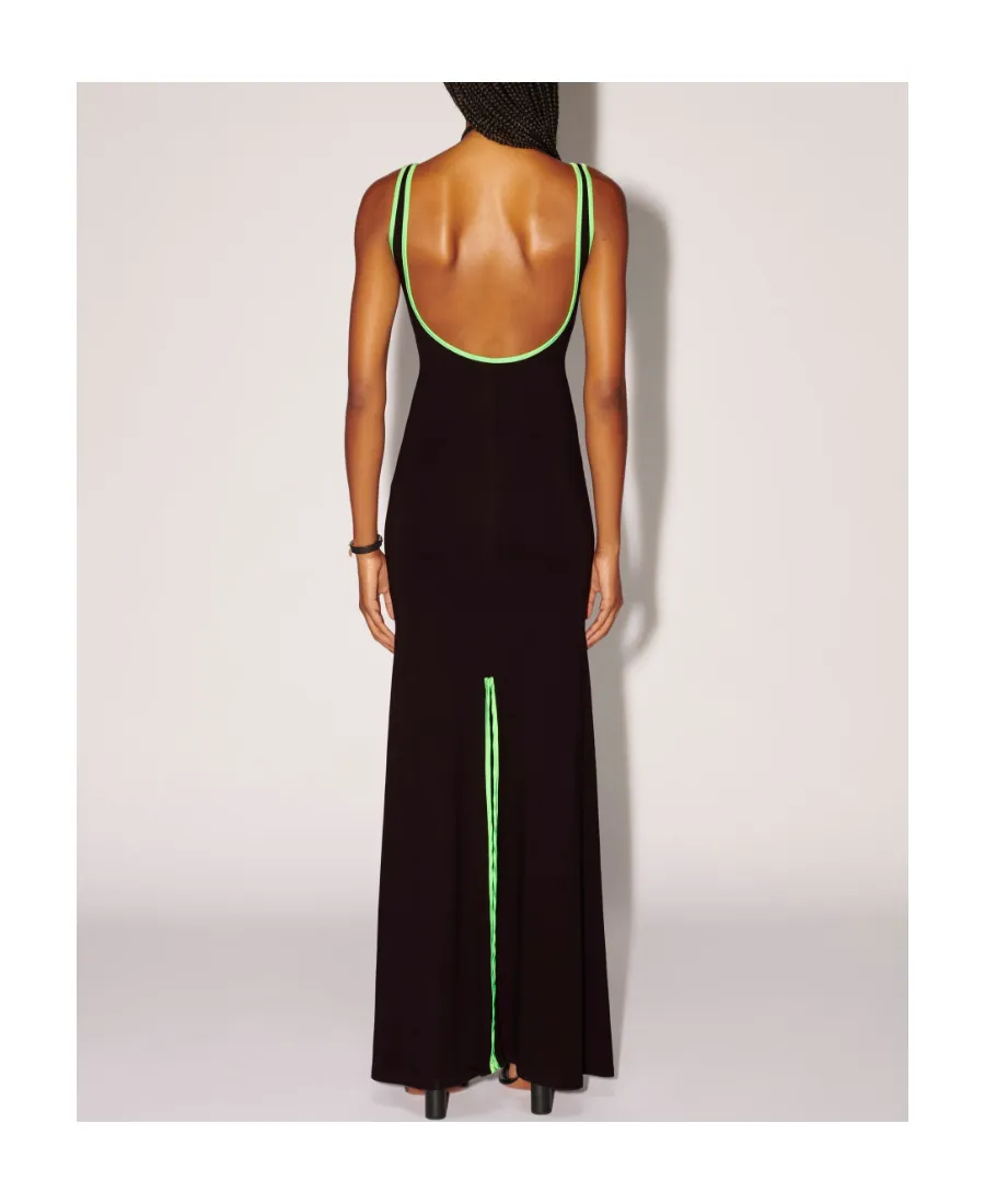 Heart Hole Sleeveless Long Dress