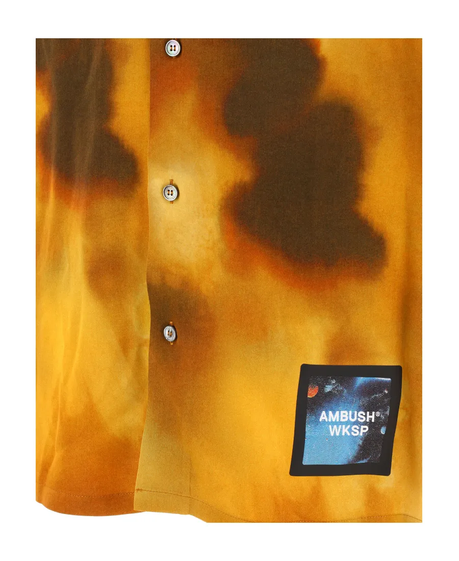 Short-Sleeved Buttoned Shirt