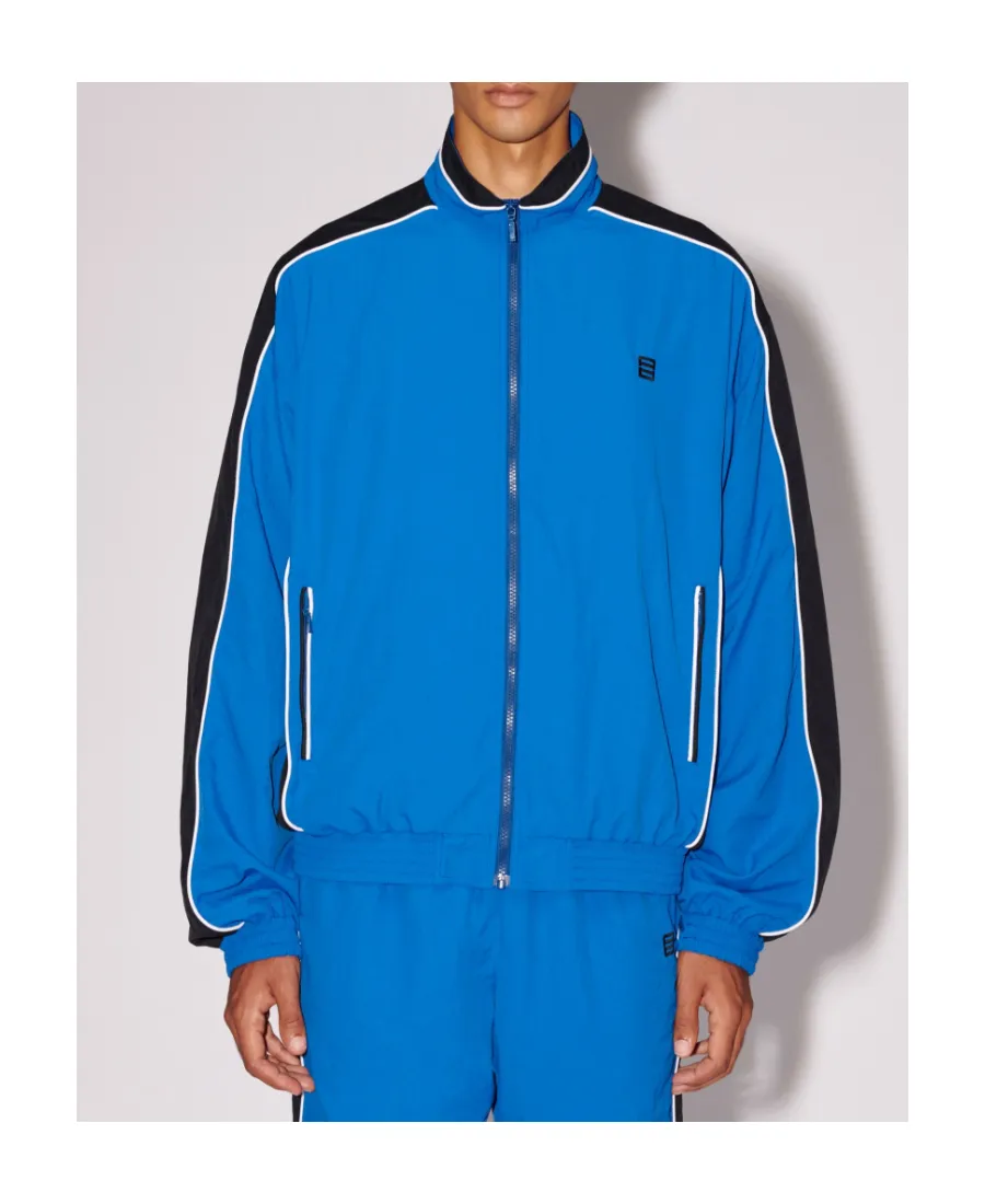 Logo-Embroidered Zip-Up Jacket