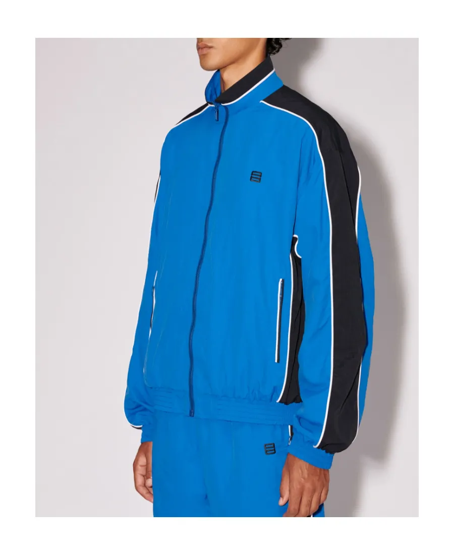 Logo-Embroidered Zip-Up Jacket
