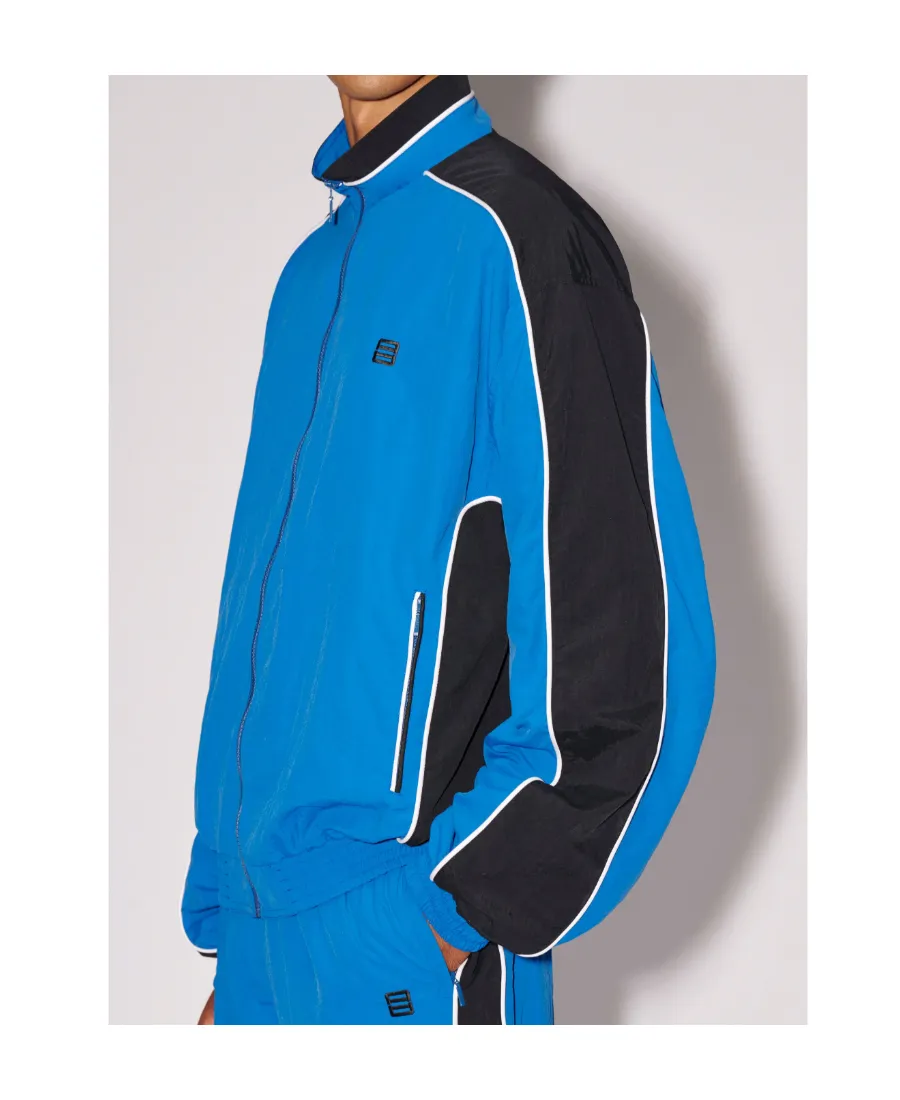 Logo-Embroidered Zip-Up Jacket