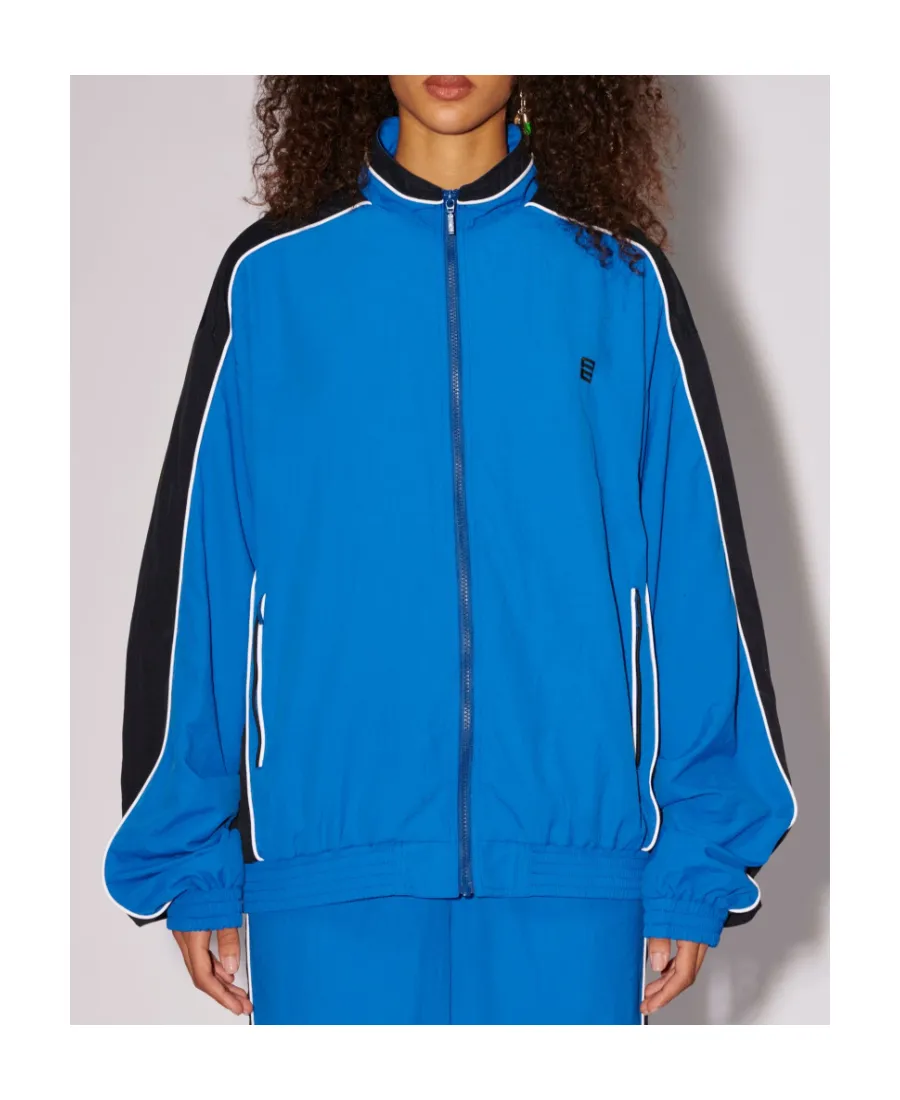 Logo-Embroidered Zip-Up Jacket