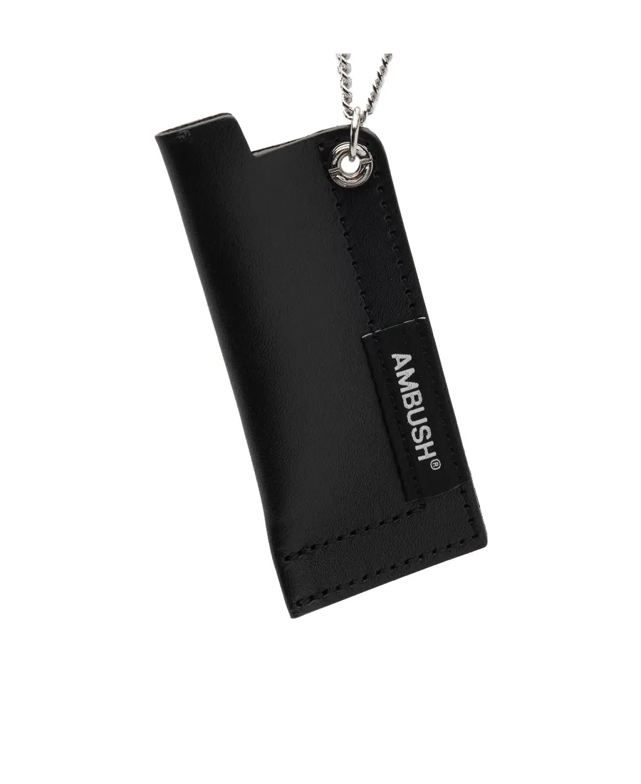 Leather Lighter Case Necklace