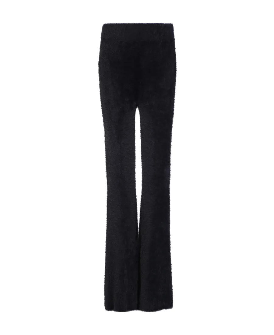 High-Waist Knitted Pants
