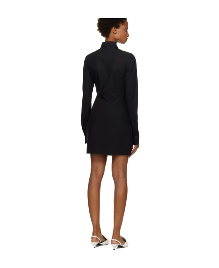 Cut-Out Heart Shirtdress