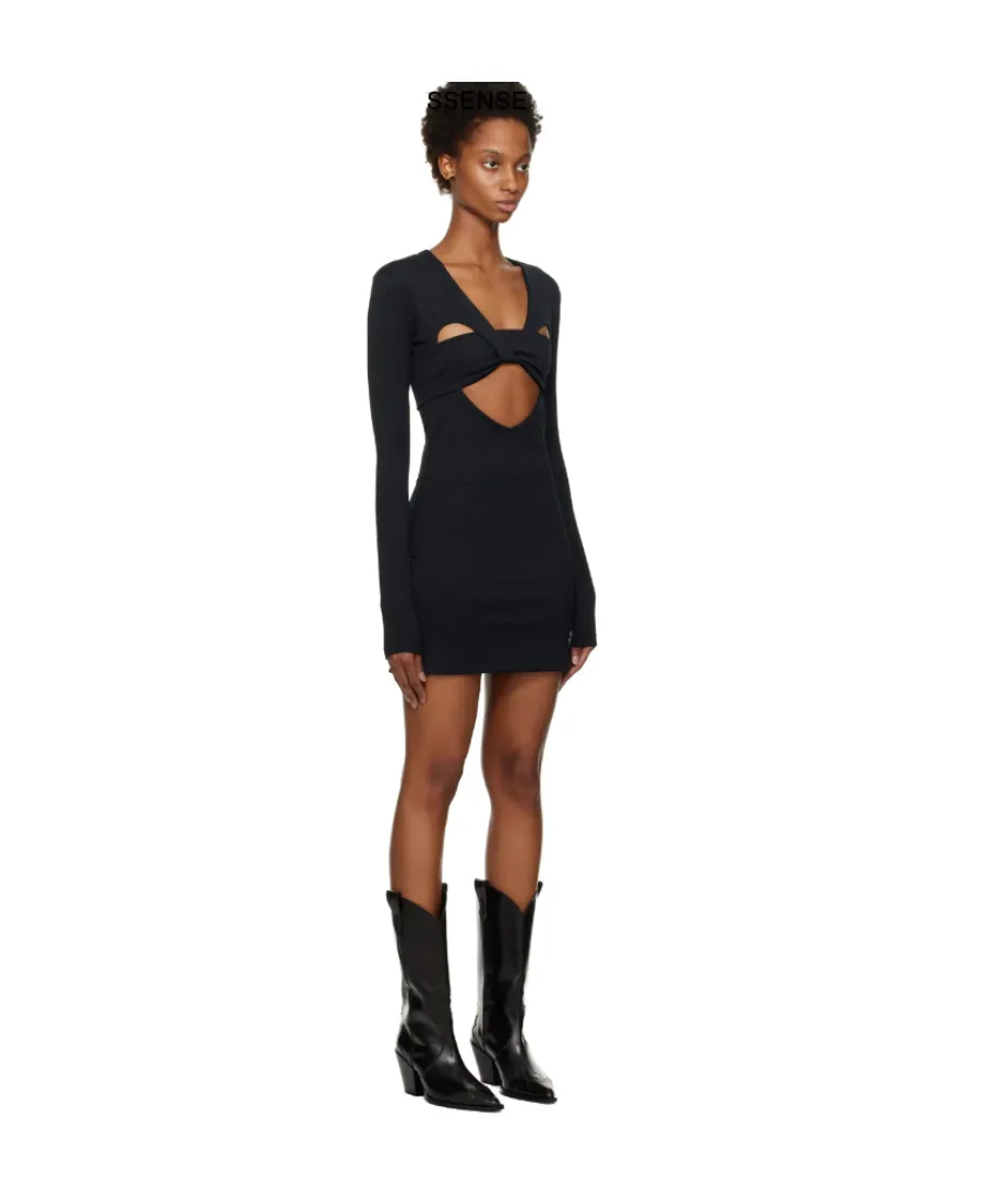 Monogram-Jacquard Mini Dress