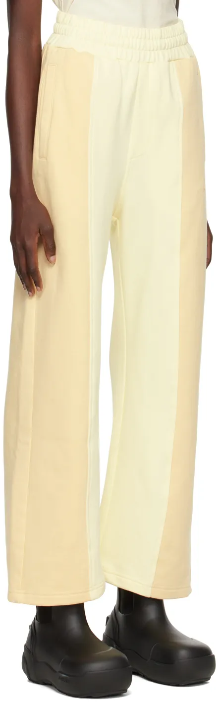 Panelled Cotton-Jersey Sweatpants