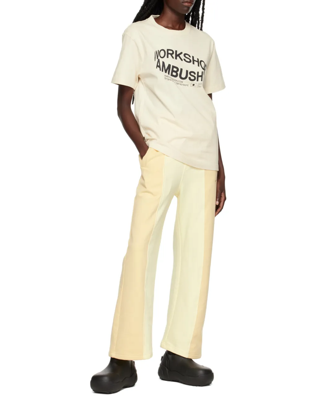 Panelled Cotton-Jersey Sweatpants