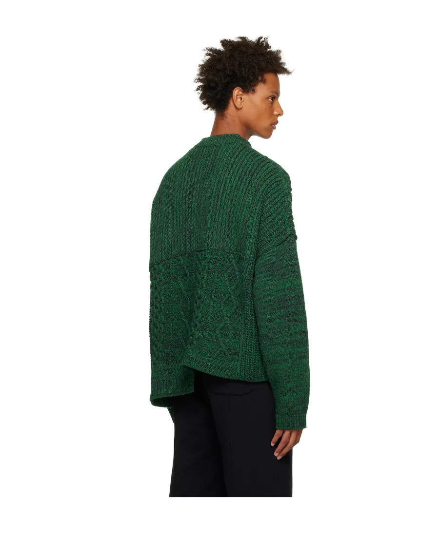 Patchwork Knitted Jumper