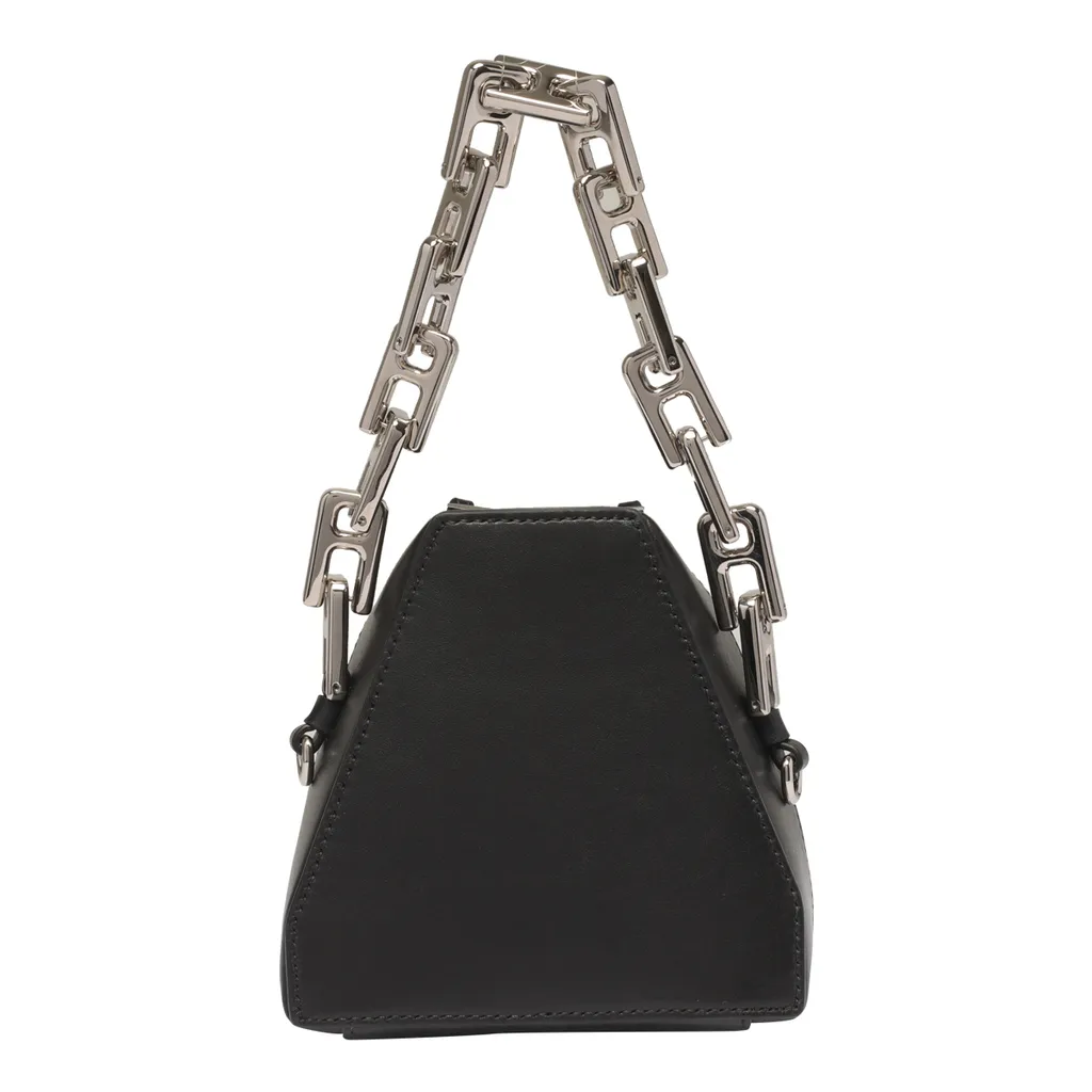Tri Logo Plaque Small Crossbody Bag