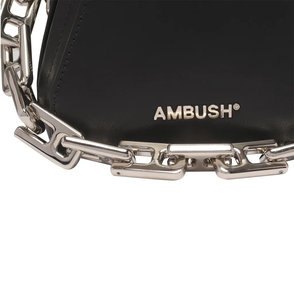 Tri Logo Plaque Small Crossbody Bag