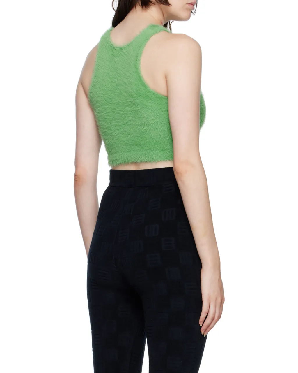 Cropped Round-Neck Top
