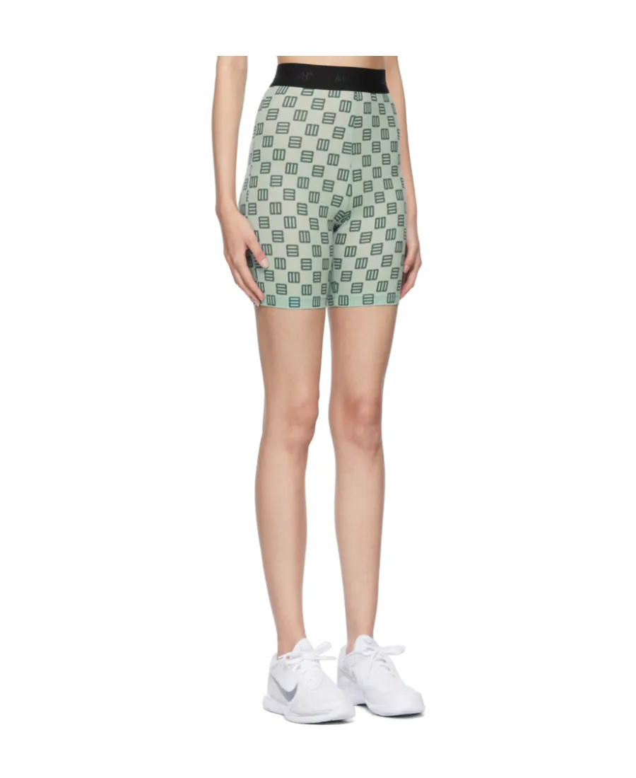 Logo Monogram High Waist Bike Shorts