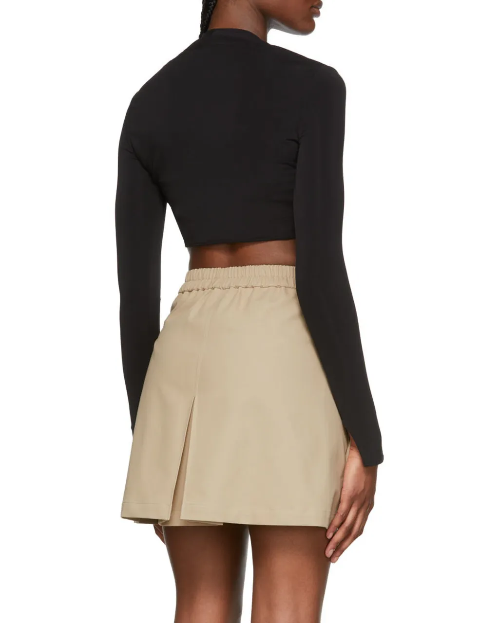 Sweetheart-Neck Cropped Top