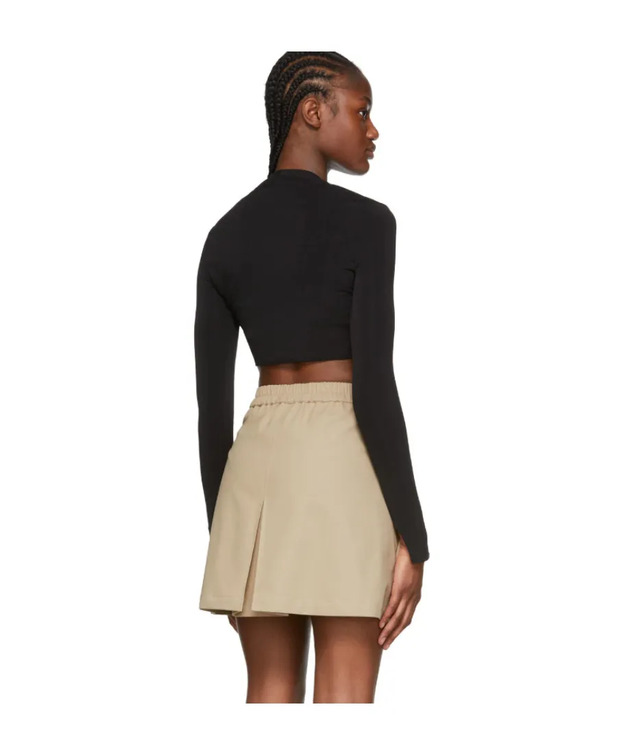 Sweetheart-Neck Cropped Top