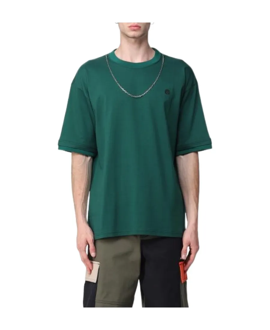 Chain-Detail T-Shirt