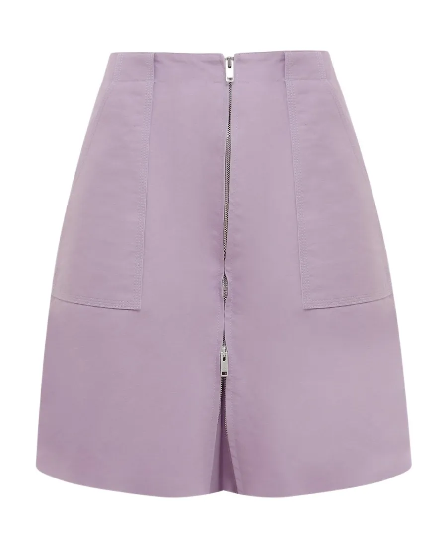 Front Zip Pant Skirt
