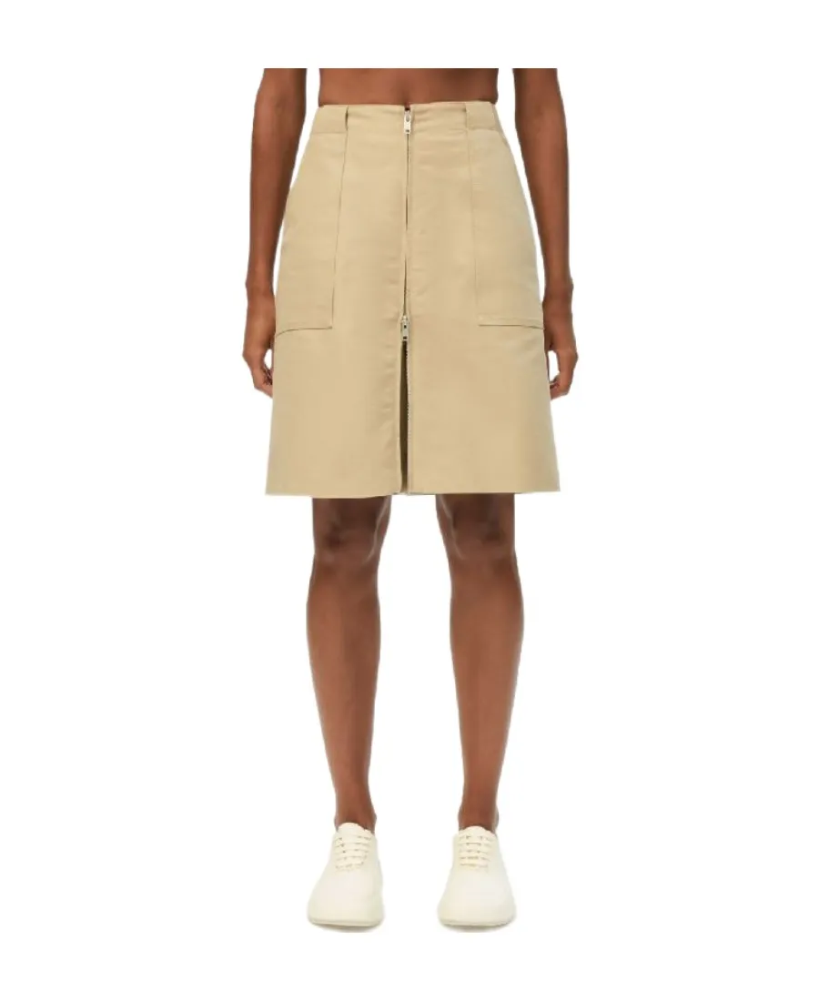 Front Zip Pant Skirt