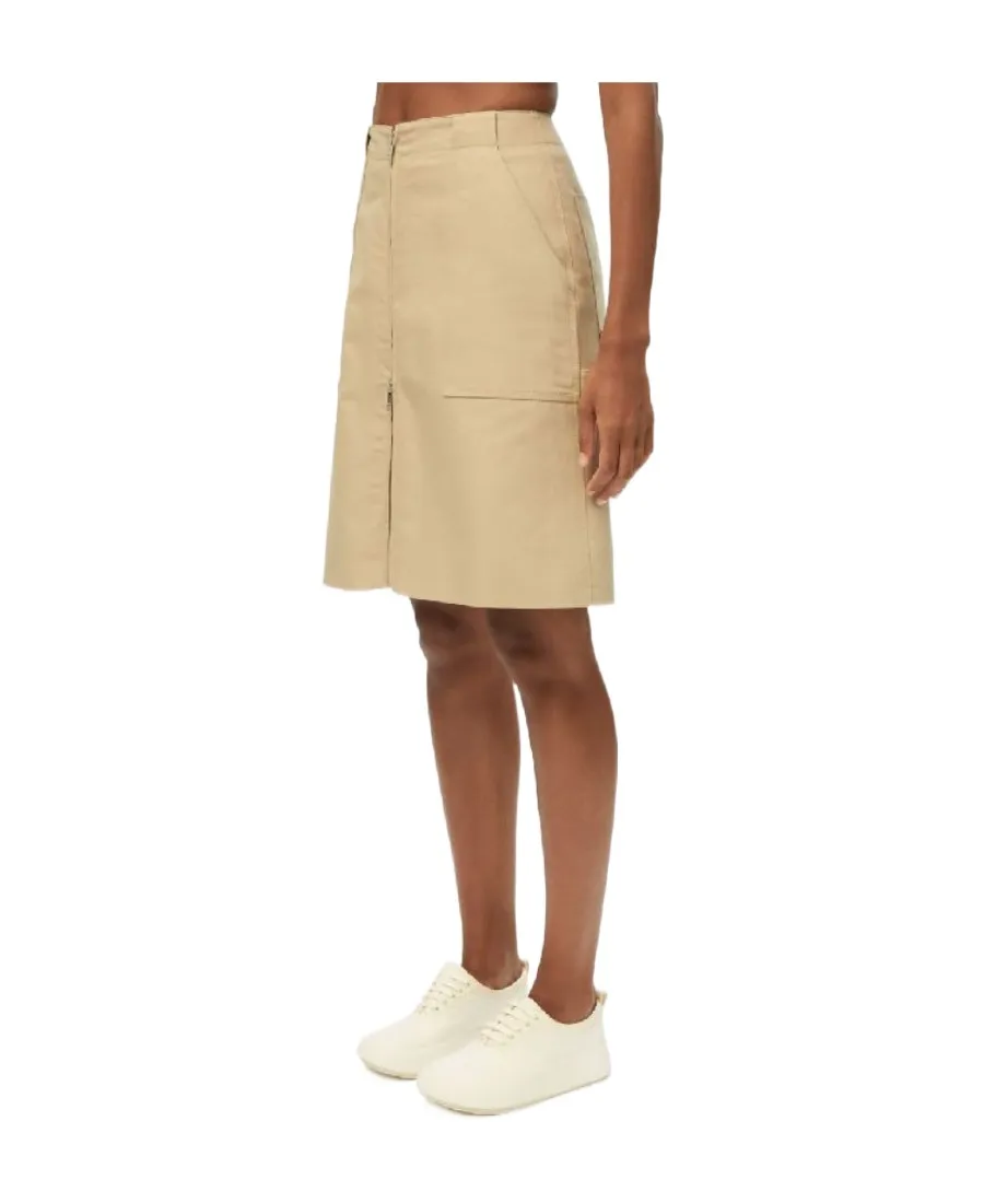Front Zip Pant Skirt