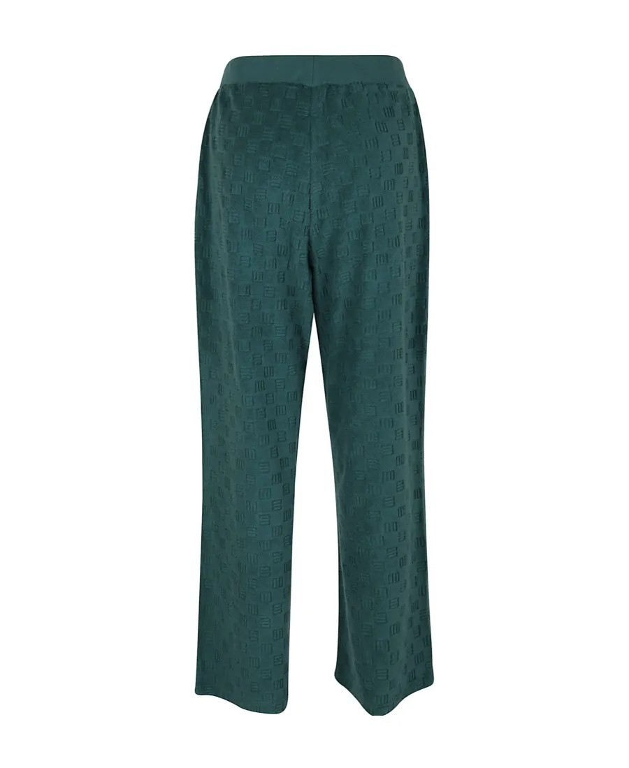 Monogram Jacquard Knitted Trousers
