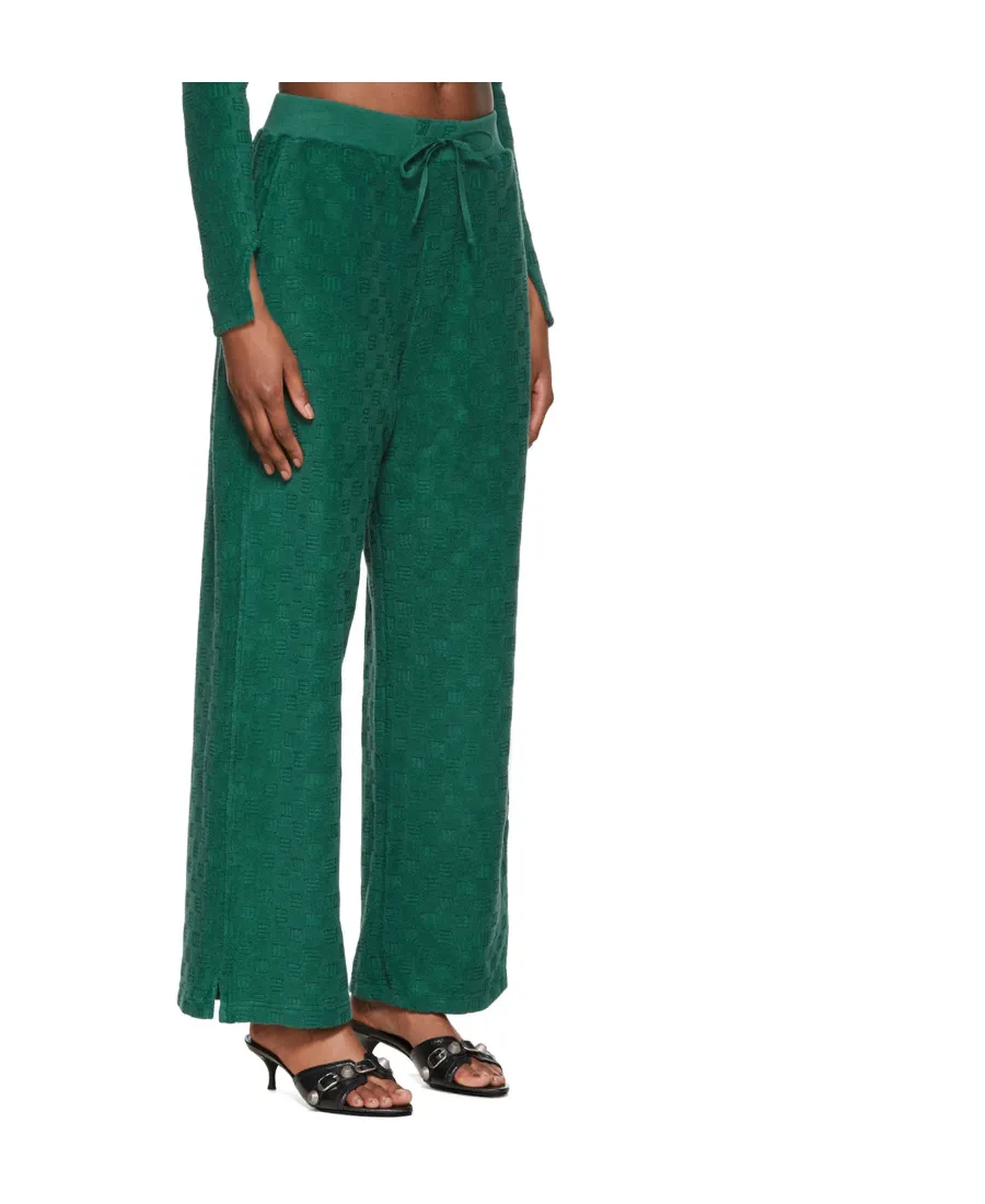 Monogram Jacquard Knitted Trousers