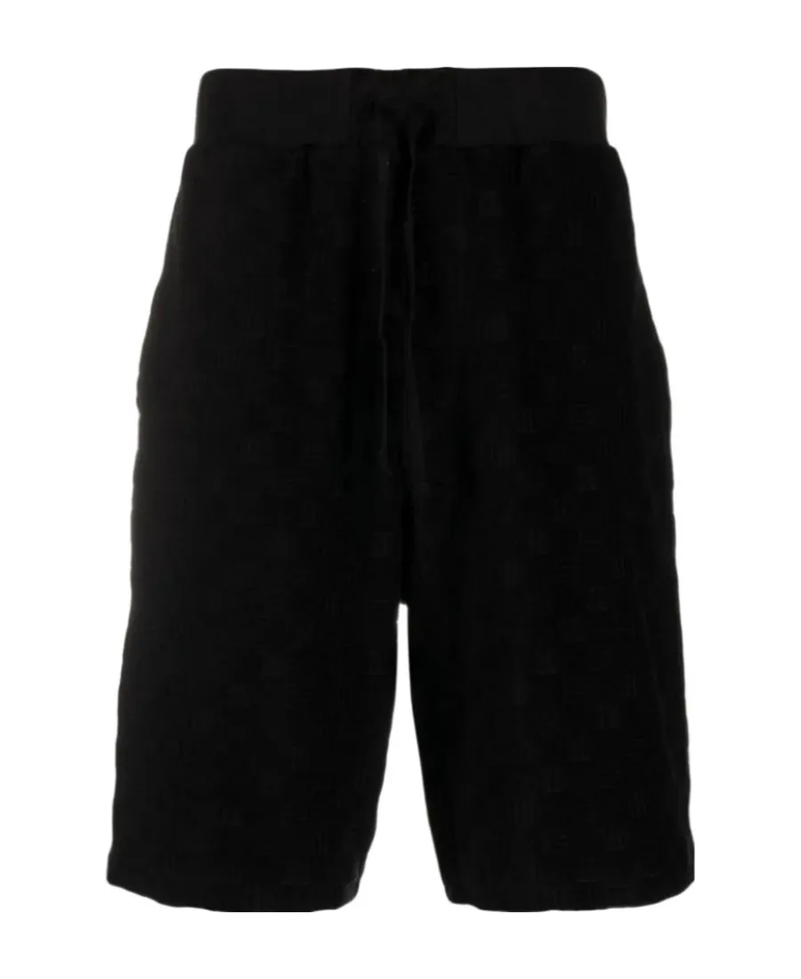 Monogram Drawstring Bermuda Shorts