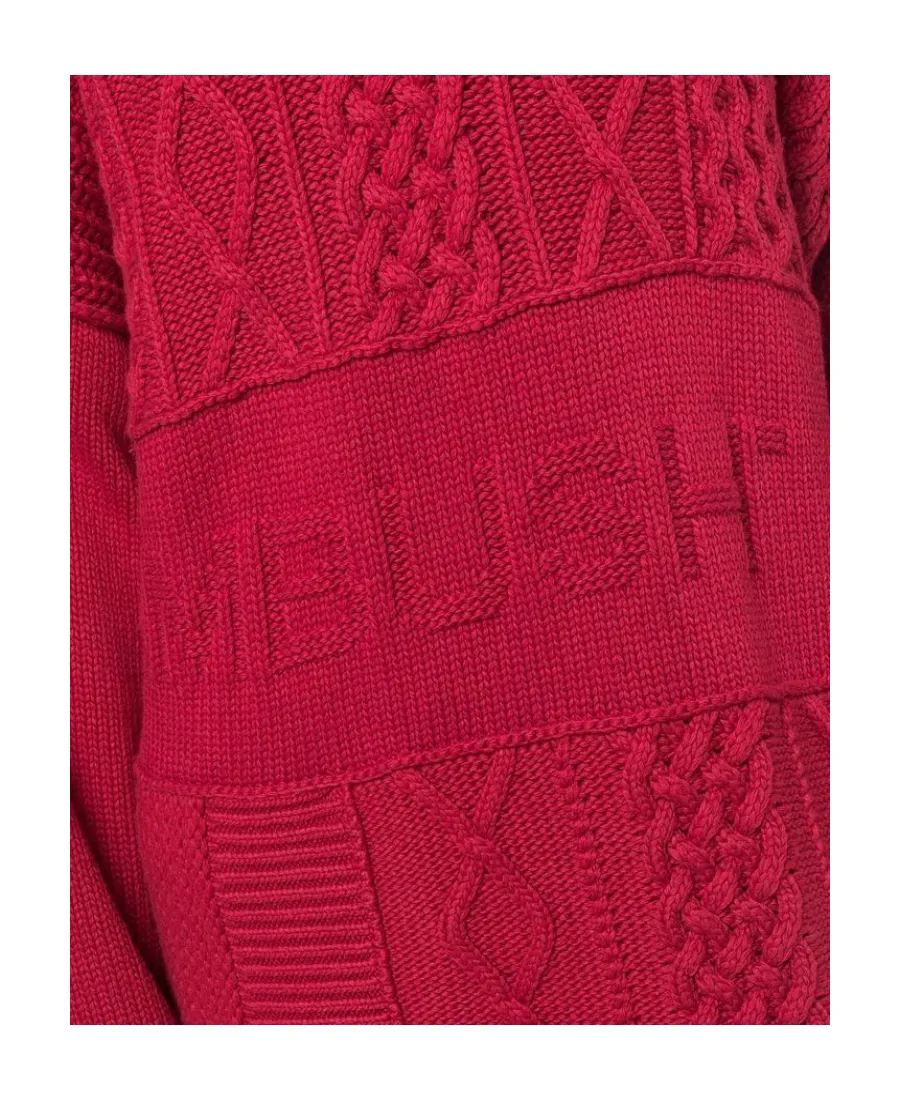 Intarsia-Logo Crew-Neck Jumper