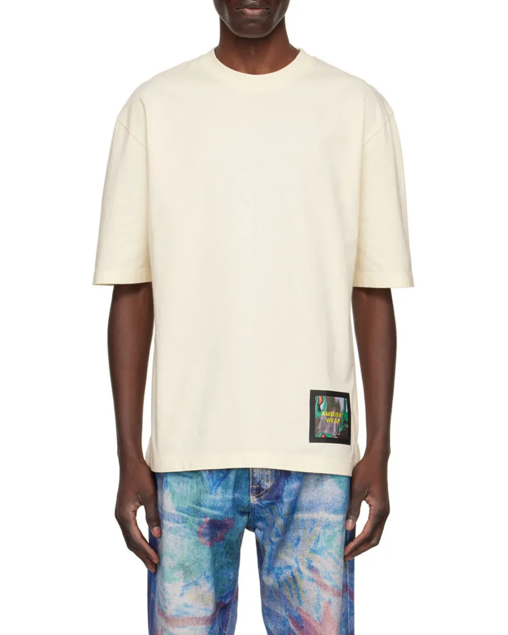 Logo Patch Crewneck T-Shirt
