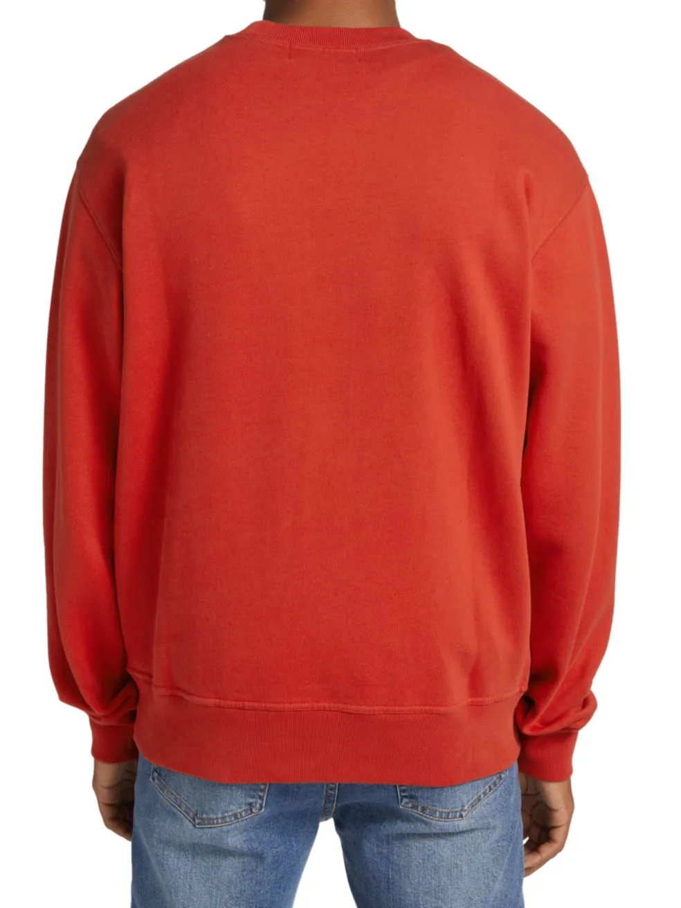 Logo-Print Crew-Neck Relaxed Sweatshirt